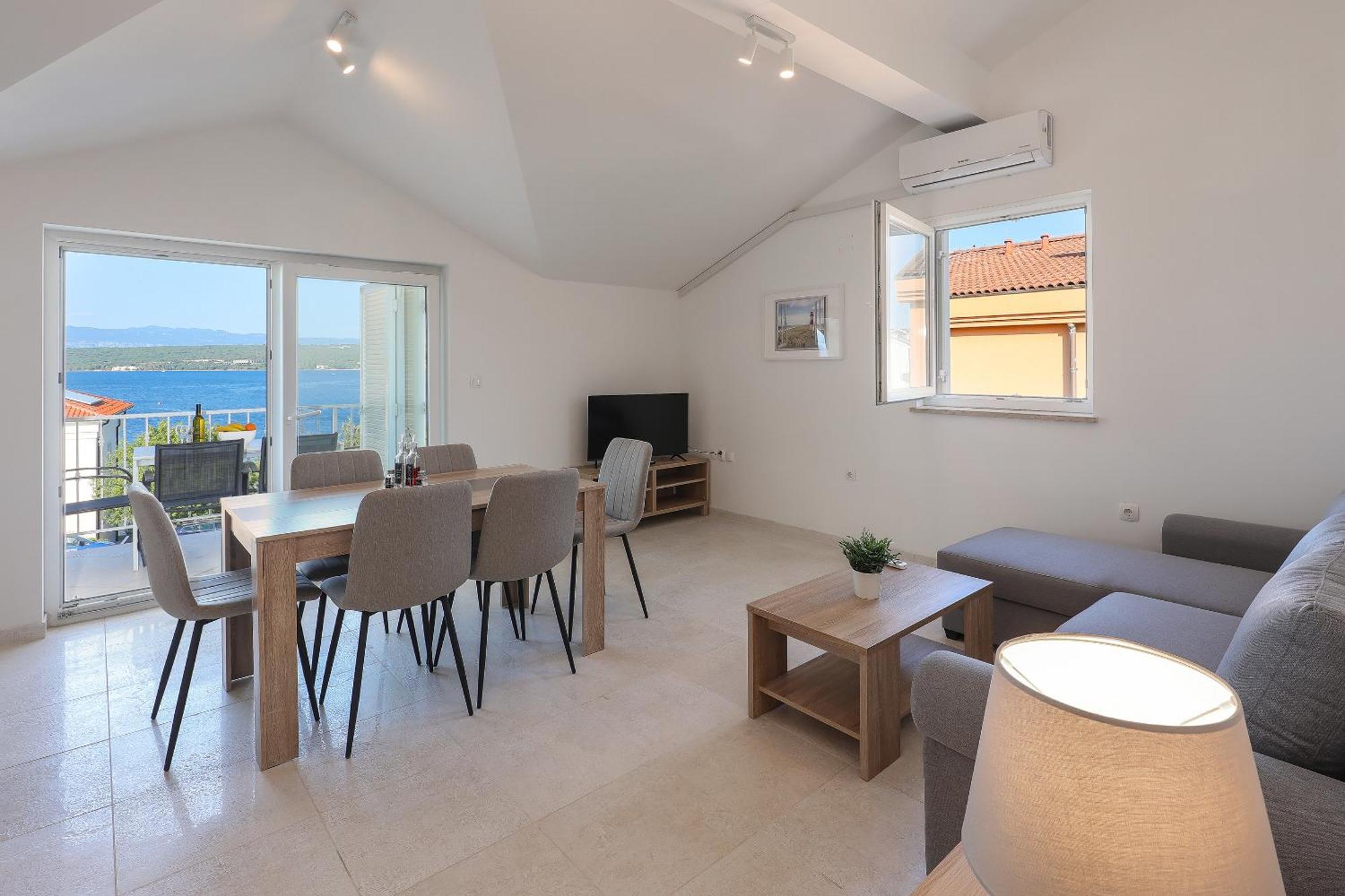Apartamento Sea View By Moro Malinska Exterior foto